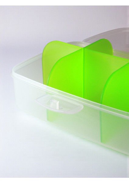 Poşet Çay Saklama Kutusu - Çok Amaçlı Portatif 6 Bölmeli - Yüksek Kaliteli Plastik 5 Pp - Bpa Free indirimleri