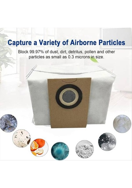 Alpha 2 Pro Robot Süpürge Yedek Aksesuarları Çöpü Için 10 Adet Dokumasız Toz Torbası (Yurt Dışından) indirimleri