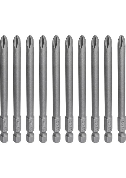 Professional Yıldız Bits Uç PH2X100MM 10LU Kutu
