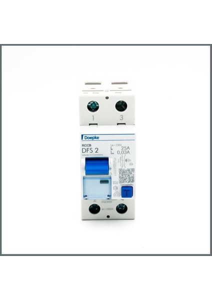 2X25A Rccb 30MA (A Tipi Kaçak Akım Rölesi)