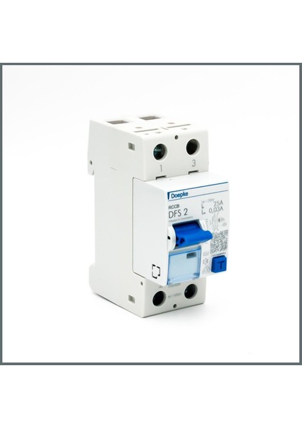 2X25A Rccb 30MA (A Tipi Kaçak Akım Rölesi) modelleri
