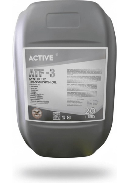 Oil Dexron Iıı Red 20 Lt