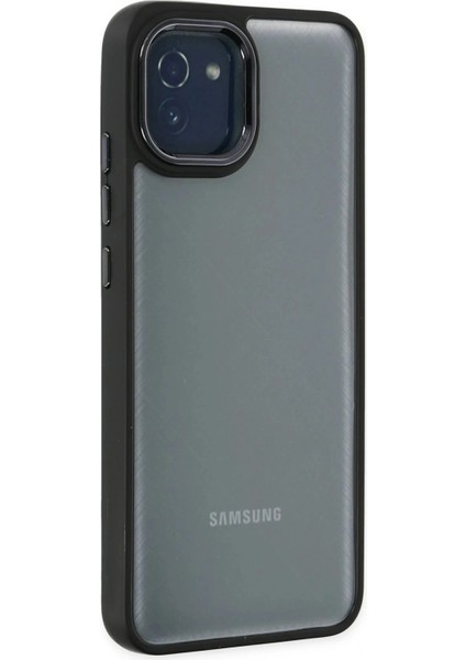 Samsung Galaxy A03 Kılıf Dora Kapak - Siyah