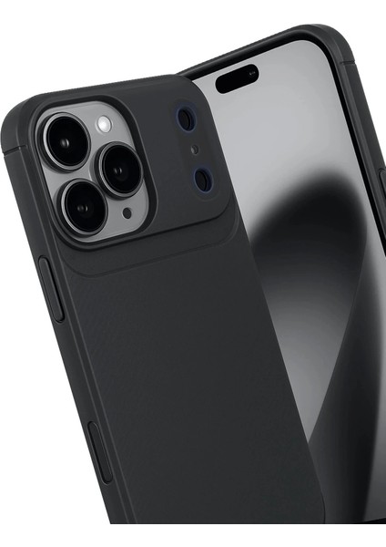 Apple iPhone 17 Pro Max Auto Focus Karbon Kapak - Siyah fiyatları