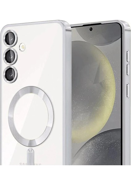 Samsung Galaxy A55 5g Kross Magneticsafe Kapak - Gümüş fiyatları