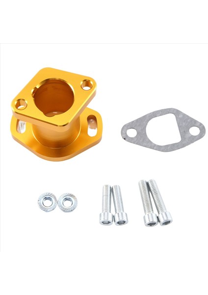 VM22 Altın Karbüratör Bağlayıcı Port Emme Manifold Karbüratör Adaptör Otomatik Malzemeleri (Yurt Dışından)