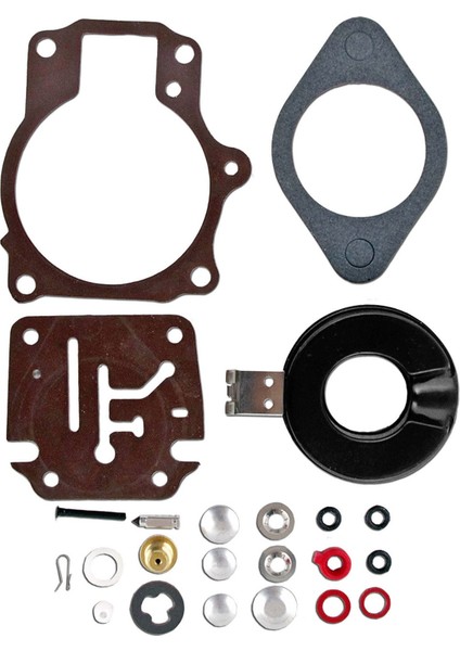 Yeni Karbüratör Karbonhidrat Yeniden Inşa Edilen Onarım Kiti Johnson Evinrude 18/20/25/28/30/40 Hp 396701 (Yurt Dışından) modelleri