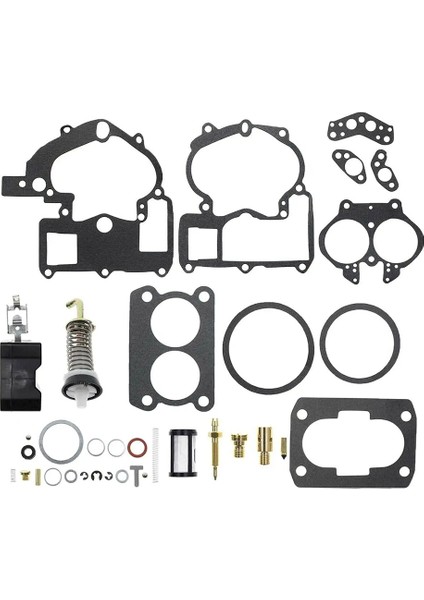 Karbüratör Onarımı Yeniden Oluşturma Kiti Mercruiser Merkür Marine 3.0l 4.3l 5.0l 5.7l Tekne 3302-804844002 1389-9562A1 (Yurt Dışından)