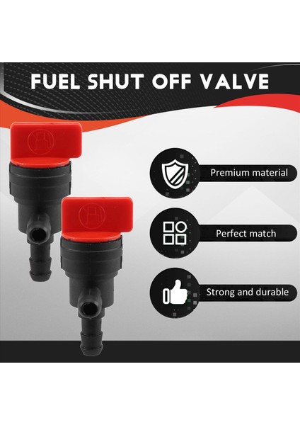 2pcs 1/4 Inç 90 Derece Yakıt Brıggs &amp; Stratton Için Valf 698181 494539 697944 Tecumseh 35857 (Yurt Dışından) fırsatları