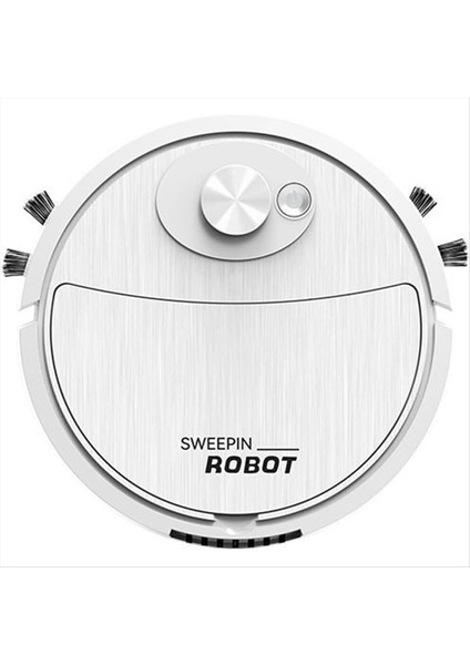 Mini Temizlik Robotu Otomatik Vakumlu Ultra Ince Sessiz Sert Zemin Makinesi, Beyaz (Yurt Dışından) modelleri