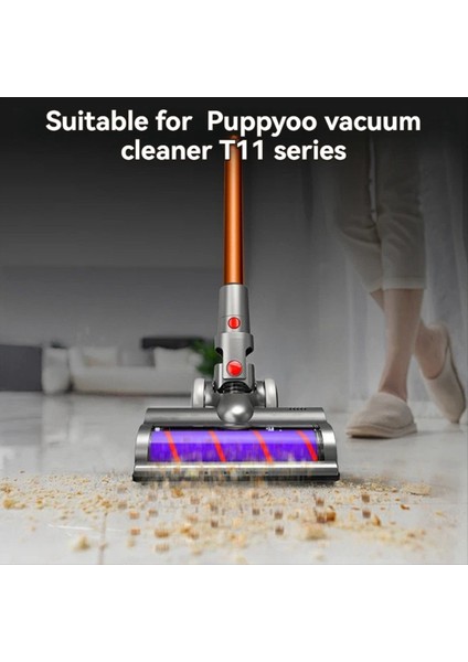 T11 / T11 Pro / Cyclone El Süpürgesi Aksesuarları Için Elektrikli Zemin Fırçası Başlığı Yumuşak Kadife Rulo (Yurt Dışından) fırsatları