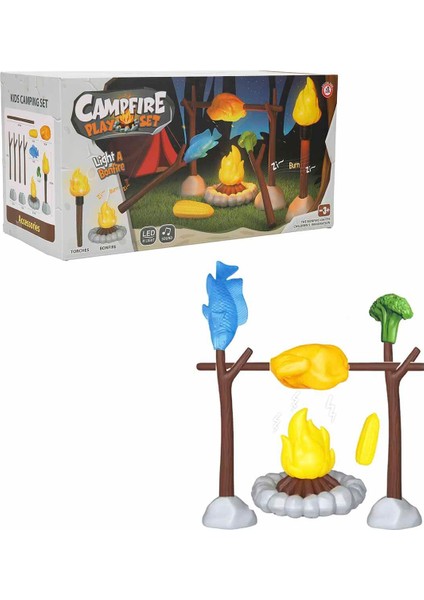 Sesli ve Işıklı Kamp Ateşi Oyun Seti
