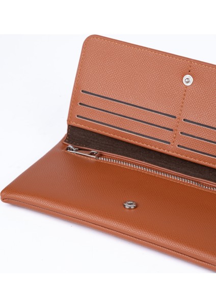 Kadın Vegan Suni Ithal Deri Bilek Askılı Cüzdan – Fermuarlı & Kartlıklı Portföy Şık Uzun Cüzdan fiyatları
