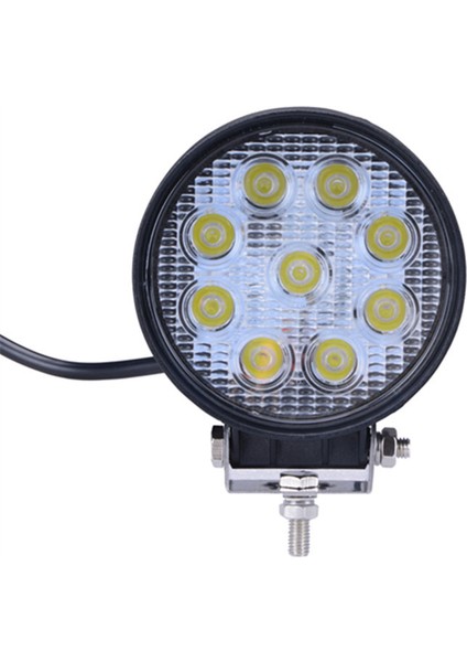 Yuvarlak 9 Ledli Çalışma ve Sis Lambası fırsatları