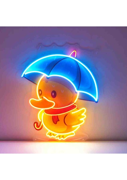 Neon LED Işıklı Pop Art Sanatsal Tablo