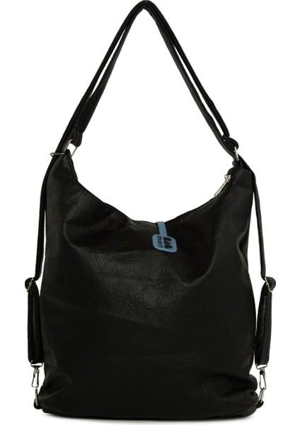 Siyah Beş Gözlü Cepli Salaş Askılı ve Sırt Çantası modelleri