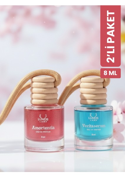 Amortentia & Veritaserum Askılı Araç Kokusu 8ml | 2 Li Paket