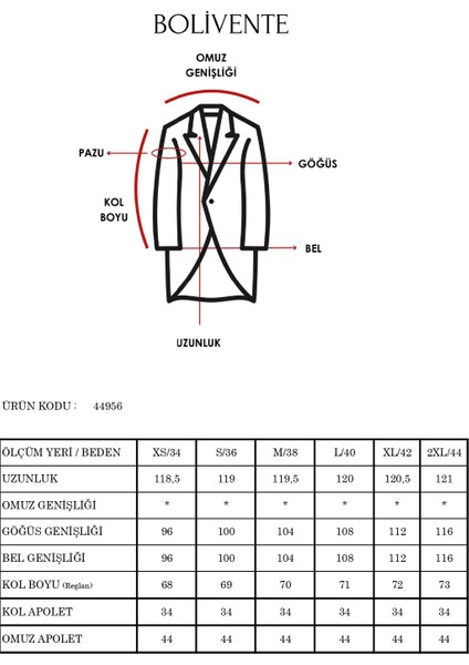 Lacivert Kruvaze Kapama Rüzgarlık Detaylı Trençkot 44956
