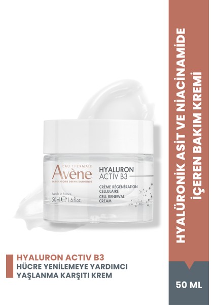 Hyaluron Activ B3 Bakım Kremi 50 ml