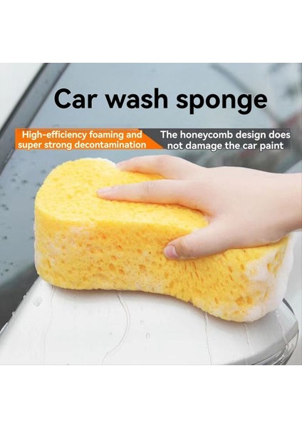 Yoğunluklu Kemik Şeklindeki Araba Yıkama Süngeri - Araba Bakımı Için Yumuşak Temizlik Aracı, Pencereler, - 21CM x 11CM x 5 cm (Yurt Dışından) fırsatları