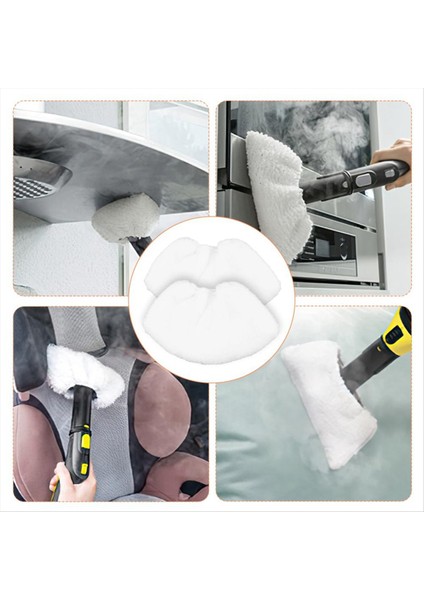 Buhar Temizleyici Aksesuarları, Sc2 Sc3 Sc4 Sc5 Steam Treeer Için 2 Mikrofiber Kapaklı 4 Buhar Temizleyici Paketi (Yurt Dışından) fırsatları