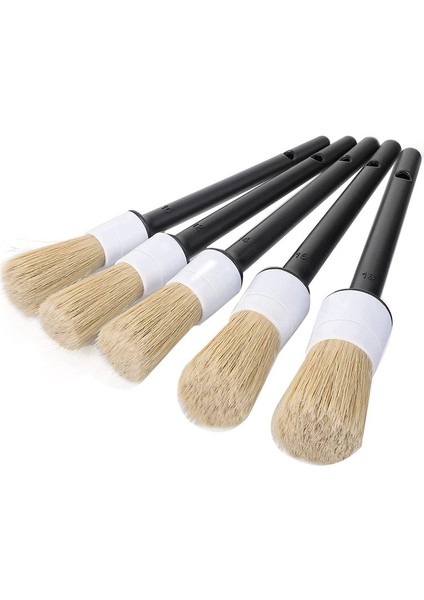 Araba Dış Iç Detay Fırçası 5pcs Araba Temizleme Için Saç Kıl Fırçaları Otomatik Detay Araçları Gösterge Paneli Temizleme Fırçası (Yurt Dışından) modelleri