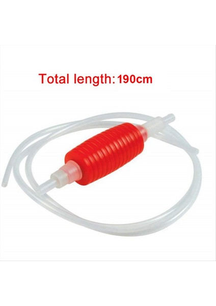 1.9 Metre Kırmızı Sifon Tüpü El Yakıt Pompası Benzin Sifon Hortum Gaz Yağı Suyu Yakıt Transferi Sifon Pompası Su Benzin Sıvı Ev Ürete Şarap Bira Hortum Borusu (Yurt Dışından) fiyatları