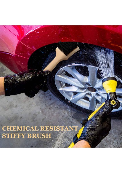2pc Araç Halı Döşeme Temizleyici Fırça Araç Tekerleği ve Lastikler Fırça Araç Detaylandırma Fırçalar Otomobil Yıkama Aksesuarları Scrub Fırça (Yurt Dışından) fiyatları