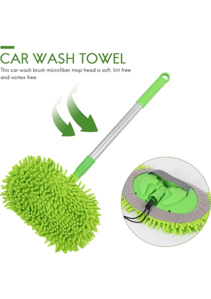2 Arada 1 Otomobil Yıkama Mop Eldiveni Uzun Saplı, Şönil Mikrofiber Otomut (Yurt Dışından) modelleri