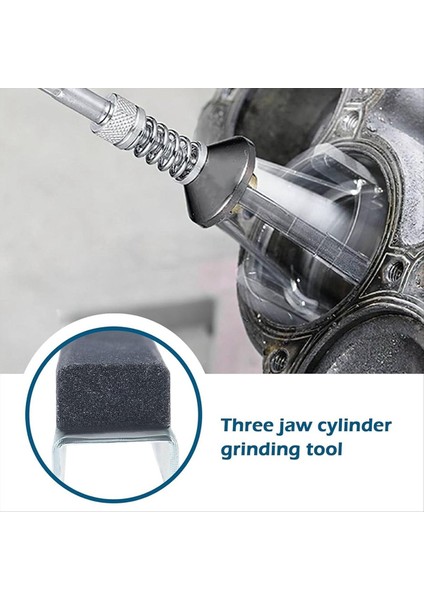 Motor Silindiri Parlatma Taş Yedek 3 Çene Motor Silindiri Parlatma Araç Motor Silindir Taşlama Fren, 3 Inç (Yurt Dışından) fırsatları