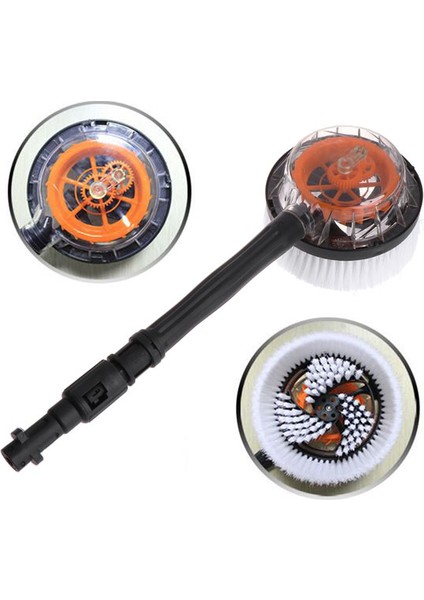 Karcher Için Yuvarlak Basınçlı Su Tabancası Temizleme Arabası Yıkama Fırçası (Yurt Dışından) fırsatları