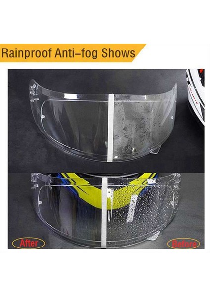 Evrensel Tip Motosiklet Kask Anti-Fog Film Anti-Fog Film Elektrikli Otomobil Yarım Helmet Anti-Fog Lens Yama Aksesuarları (Yurt Dışından) fırsatları