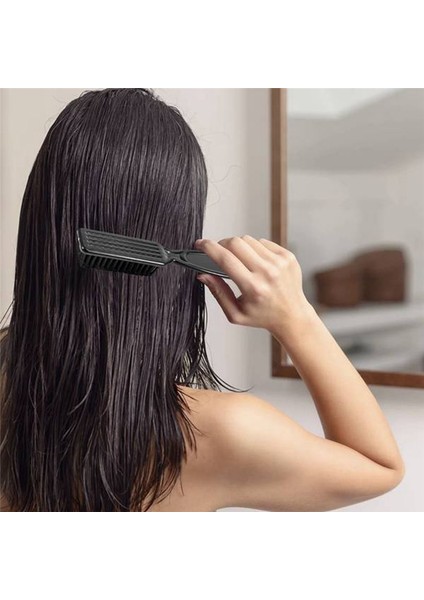 2 Adet Soluk Fırça Tarağı Makas Temizleme Fırçası Berber Dükkanı Cilt Solması Vintage Yağ Kafa Şekli Oyma Temizleme Fırçası (Yurt Dışından) modelleri