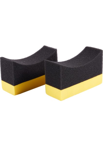 2x Konturlu Otomatik Tekerlekler Fırça Sünger Aletleri Aplikatör Lastik Göbek Temizliği Için Özel Özel Pansuman Ağda Pilisleme Sarı+Siyah (Yurt Dışından) fiyatları