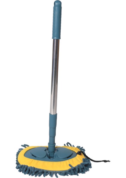 Araba Temizleme Paspas Araba Yıkama Fırçası Döner Teleskopik Paspas Şöberine Süpürge Toz Fırçalama Zemin Pencereleri Temizleme Araçları (Yurt Dışından)