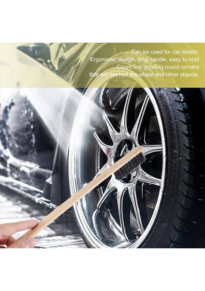 Otomatik Motor Temizleme Fırçası Araç Jant Tekerlek Lastiği Temizleme Çok Function Bambu Tutar Mane Fırçaları Otomobil Yıkama Temizliği (Yurt Dışından) indirimleri