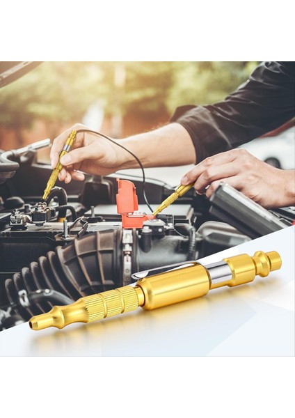 6pcs 1/4in I/mtype Ayarlanabilir Cep Tapası Hava Darbesi Gunair Üfleyici Kompresör Için Toz Temizliği Için Kalem, Altın (Yurt Dışından) indirimleri