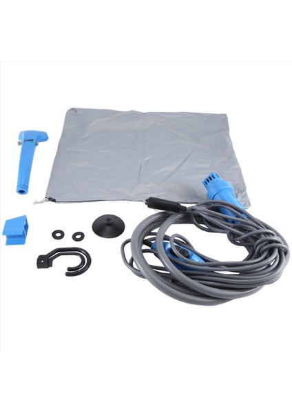 12V Araba Duş Evrensel Araba Çamaşır Makinesi Araba Duş Temizleme Araçları Mavi (Yurt Dışından) fiyatları