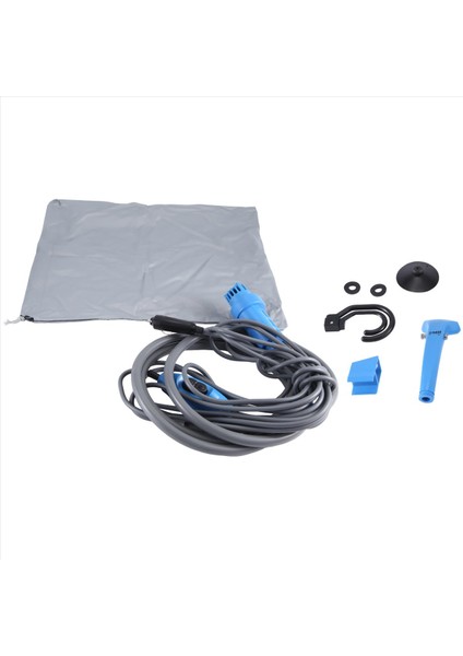 12V Araba Duş Evrensel Araba Çamaşır Makinesi Araba Duş Temizleme Araçları Mavi (Yurt Dışından) fırsatları