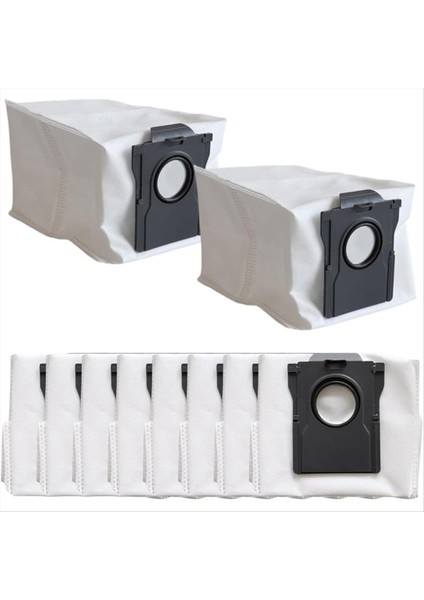 P10 Pro Ultra Robot Süpürge Için Toz Torbaları Kolayca Değiştirilebilir (Yurt Dışından)