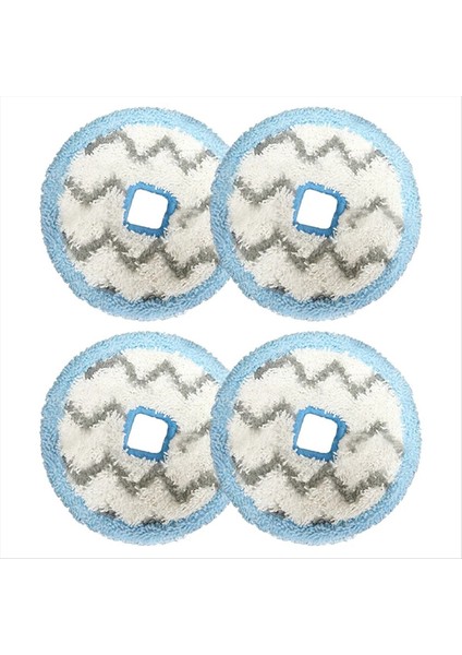 Puppy T12 Elektrikli Süpürge Paspas Bezi Için 4 Adet Yedek Parça Yumuşak ve Tekrar Kullanılabilir Yıkanabilir Paspas Zemini Korur (Yurt Dışından)