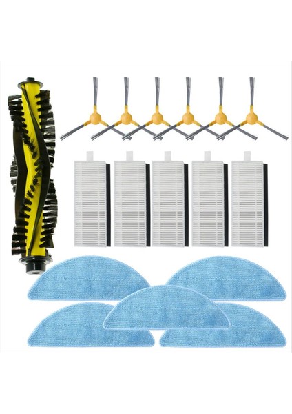 X500/600 Pro X500 T8 M1 Robot Süpürge Aksesuarlarının Değiştirilmesi Için Filtre Paspas Bezi (Yurt Dışından)