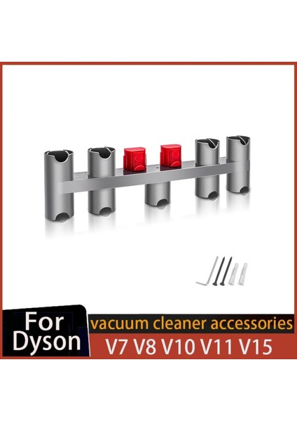 V7 V8 V10 V11 V15 Elektrikli Süpürge Için Depolama Rafı Alet Tutucu Fırça Başlığı Temizleme Aksesuarları Braketi (Yurt Dışından)
