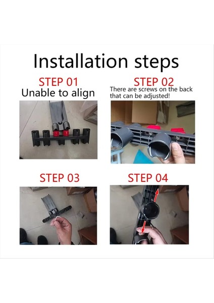 V7 V8 V10 V11 V15 Elektrikli Süpürge Için Depolama Rafı Alet Tutucu Fırça Başlığı Temizleme Aksesuarları Braketi (Yurt Dışından) indirimleri