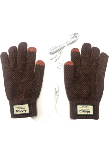 USB Sıcak Eldiven Isıtma Örme Eldiven (Yurt Dışından)