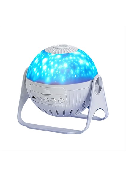 Starry Night Light Projektör Çocuklar Için Projektör 360 ° Dönen Planetaryum Galaxy LED Projektör Lambası Doğum Günü Koordinasyon Leri (Yurt Dışından)