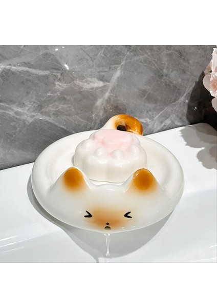 Karikatür Siyam Kedi Sabun Kutusu Ev Tahliye Kutusu Sabun Kutusu Seramik Losyon Şişesi Diş Fırçası Tutucu Sabun Tutucu Banyo (Yurt Dışından) fiyatları