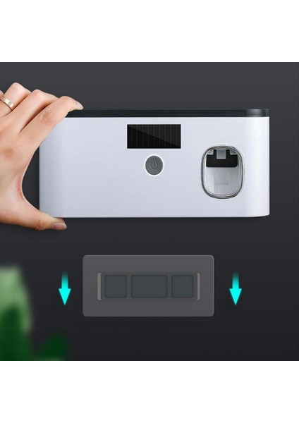 Banyolar Için Diş Fırçası Tutucular, Diş Macunu Dağıtıcı Banyo ve 5 Oluğa Sahip Delme Gerekli Diş Fırçası Tutucu (Yurt Dışından) indirimleri