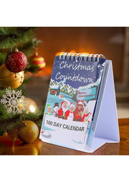 2025 Noel Gözyaşı Geri Sayım Masası Takvimi, 100 Günlük Noel Geri Sayım Takvimi, Duvar Sanatı Ev Dekoru Masası (Yurt Dışından) fırsatları