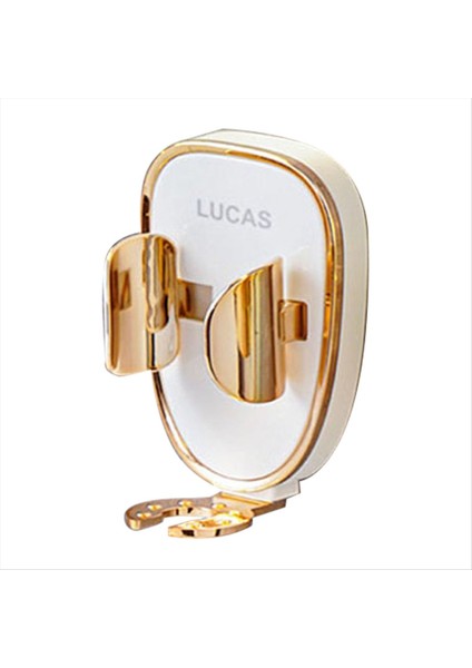 Elektrikli Diş Fırçası Tutucu Taksissiz Stand Organizatörü Duvara Monte Diş Fırçası Tutucular Diş Macunu Tutucular Beyaz Altın (Yurt Dışından)